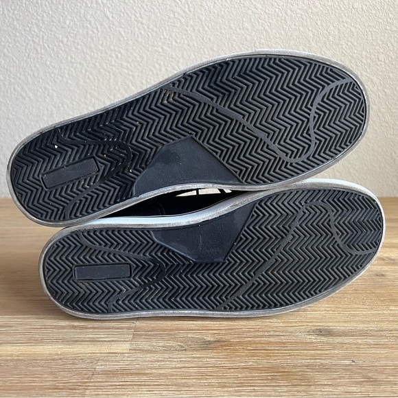 Maui and Sons Sneakers Mens Size 10 Black Suede Leather Low Top Skate Shoes - Picture 10 of 11